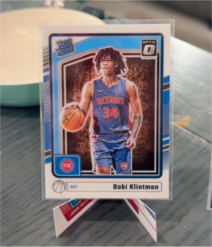 2024-25 Panini Donruss Optic #289 Bobi Klintman — front