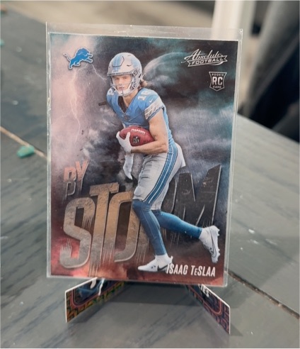 2025 Panini Absolute By Storm #5 Isaac TeSlaa Rookie — front