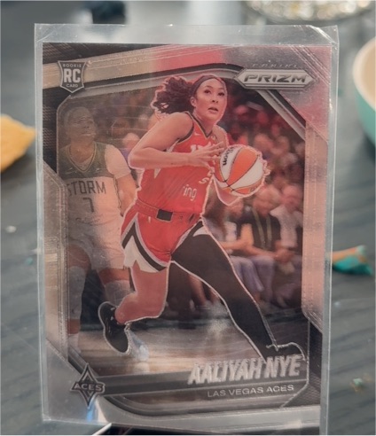 2025 Panini Prizm WNBA #15 Aaliyah Nye — front
