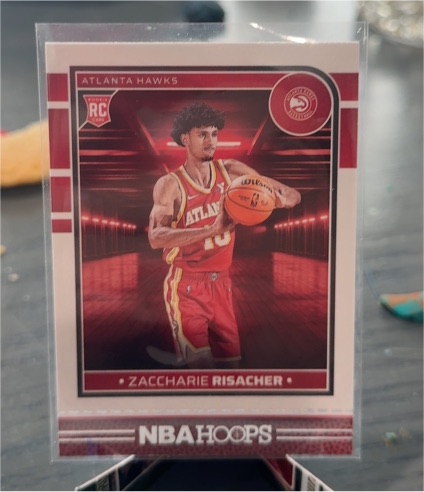 2024-25 Panini NBA Hoops #231 Zaccharie Risacher — front