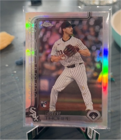 2025 Topps Chrome #275 Drew Thorpe — front