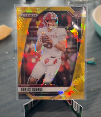 2025 Panini Prizm Draft Picks #37 Kurtis Rourke — front