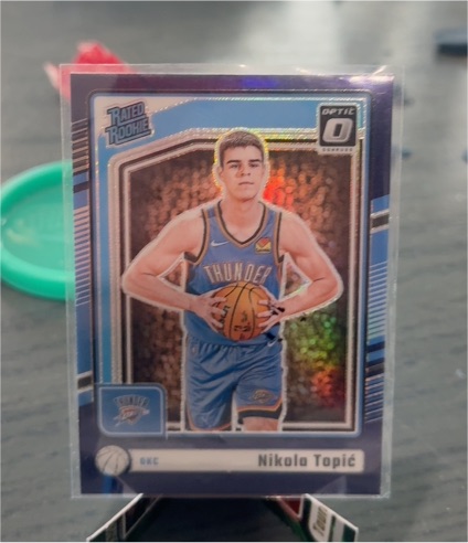 2024-25 Panini Donruss Optic #278 Nikola Topic — front