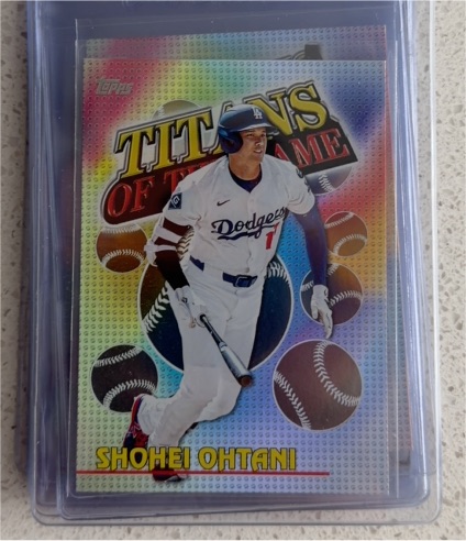 2026 Topps Series 1 Titans of the Game #TOG-1 Shohei Ohtani — front