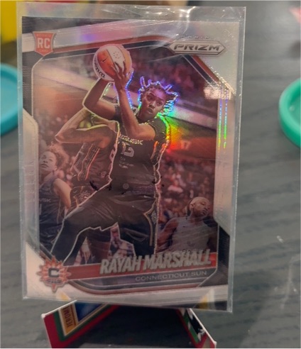 2025 Panini Prizm WNBA #47 Rayah Marshall — front