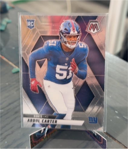 2025 Panini Mosaic #317 Abdul Carter — front