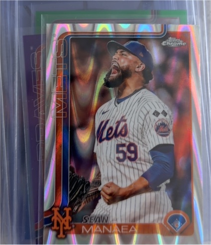 2025 Topps Chrome #287 Sean Manaea — front