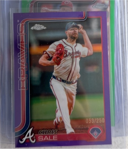2025 Topps Chrome #182 Chris Sale — front