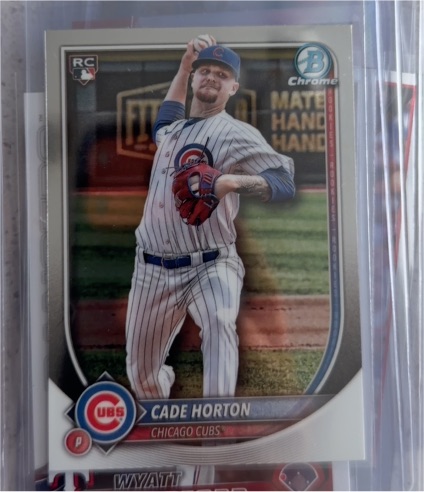 2025 Bowman Chrome #10 Cade Horton — front