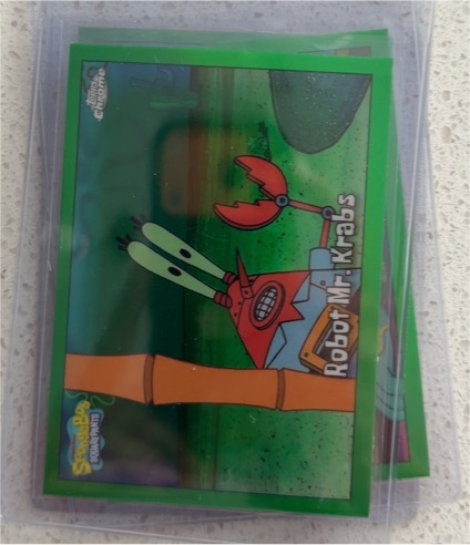 2025 Topps Chrome SpongeBob #96 Robot Mr Krabs — front