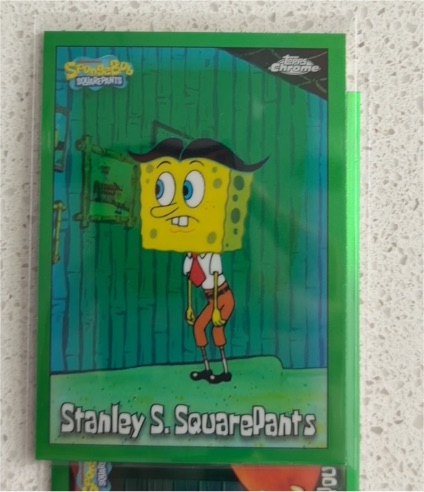 2025 Topps Chrome SpongeBob SquarePants #51 Stanley S. Squarepants — front