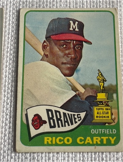 1965 Topps #305 Rico Carty — front