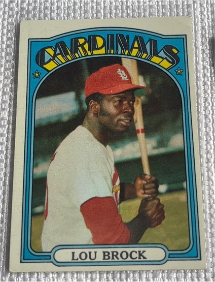 1972 Topps #200 Lou Brock — front