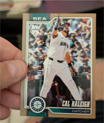 2026 Topps Series 1 #140 Cal Raleigh — front
