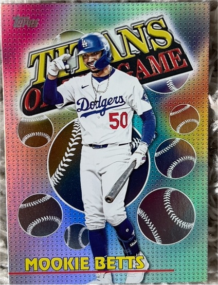 2026 Topps #TOG-8 Mookie Betts Titans of the Game — front