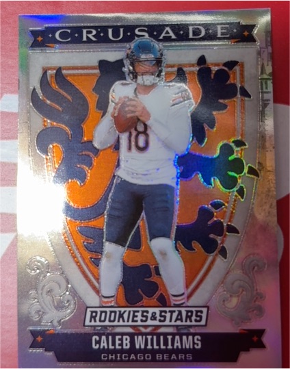 2025 Panini Rookies & Stars Crusade Silver Prizm #5 Caleb Williams — front
