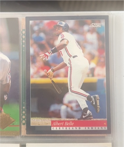 1994 Score #7 Albert Belle — front