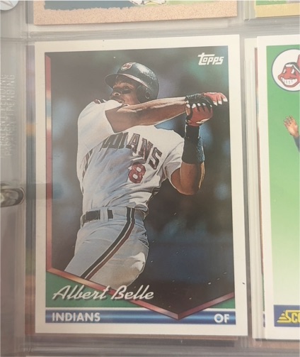 1994 Topps #480 Albert Belle — front