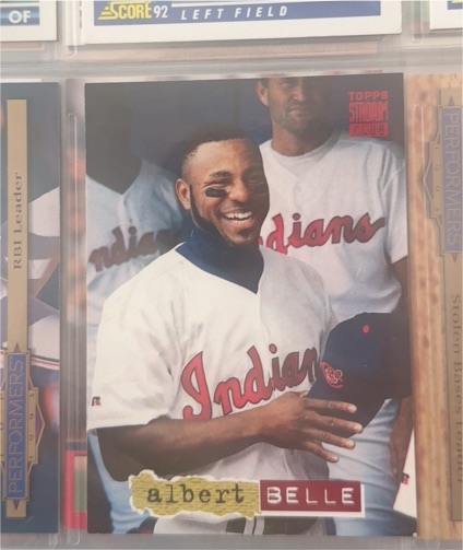 1994 Topps Stadium Club #219 Albert Belle — front
