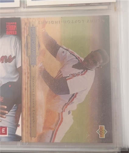 1994 Upper Deck Collector's Choice Top Performers #315 Kenny Lofton — front