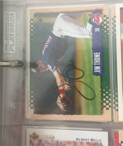 1995 Upper Deck Collector's Choice #268 Jim Thome — front