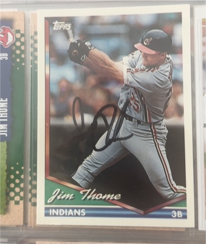 1992 Topps #768 Jim Thome — front