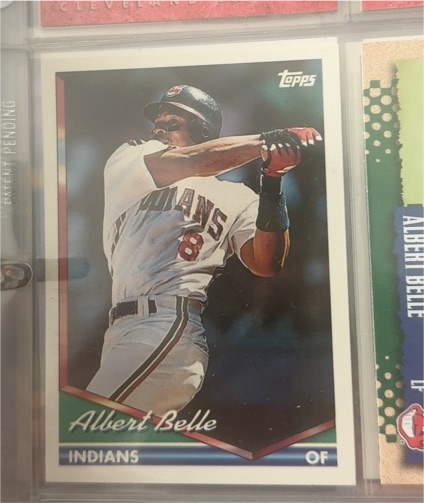 1994 Topps #480 Albert Belle — front