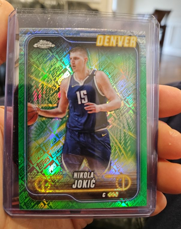 2024-25 Topps Chrome #50 Nikola Jokic — front