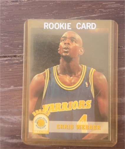 1993-94 Skybox NBA Hoops #341 Chris Webber — front
