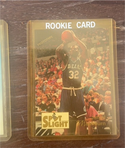 1993 Sports Spotlight #323 Jamal Mashburn Rookie Card — front