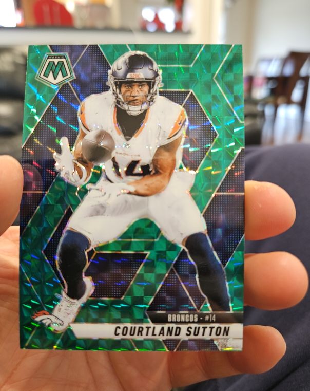 2025 Panini Mosaic #64 Courtland Sutton — front