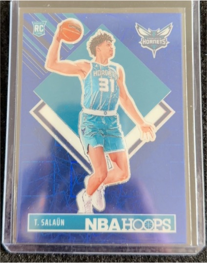 2024-25 Panini NBA Hoops Tribute #292 Tidjane Salaun — front