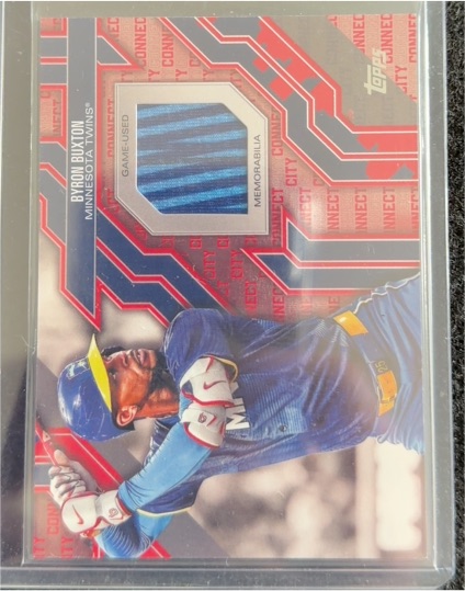 2025 Topps Series 1 City Connect #CC-BB Byron Buxton — front