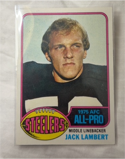 1976 Topps #220 Jack Lambert — front