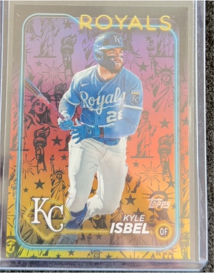2024 Topps Series 2 #525 Kyle Isbel — front