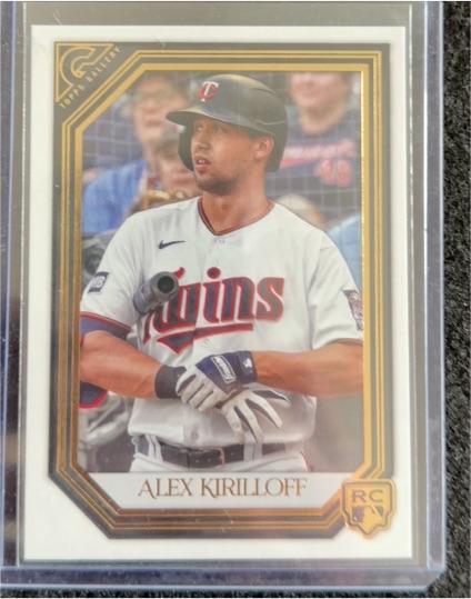 2021 Topps Gallery #157 Alex Kiriloff — front