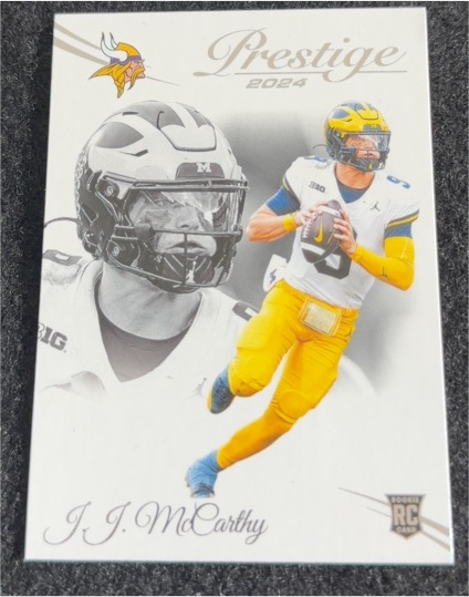 2024 Panini Prestige #311 J.J. McCarthy — front