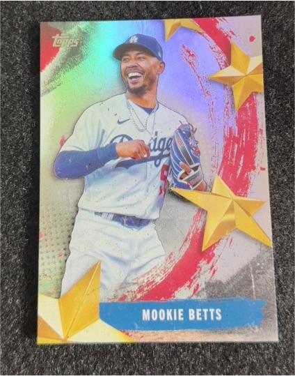 2025 Topps Series 1 Stars of MLB #SMLB-17 Mookie Betts — front