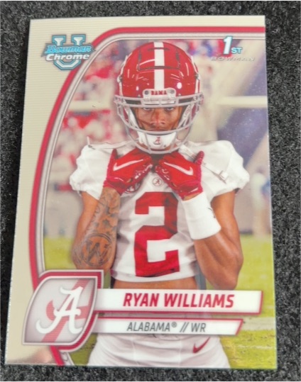2024 Bowman U Chrome #53 Ryan Williams — front