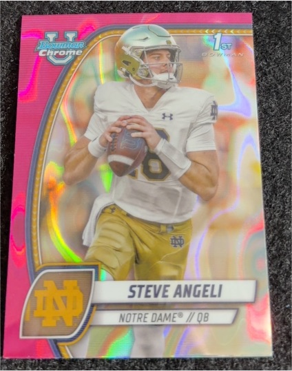 2024 Bowman Chrome University #167 Steve Angeli — front
