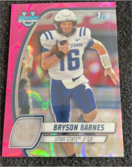 2024 Bowman Chrome University #29 Bryson Barnes — front