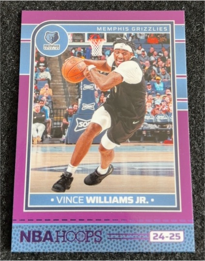 2024-25 Panini NBA Hoops #30 Vince Williams Jr. — front
