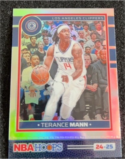 2019-20 Panini Hoops Premium Stock #245 Terance Mann — front