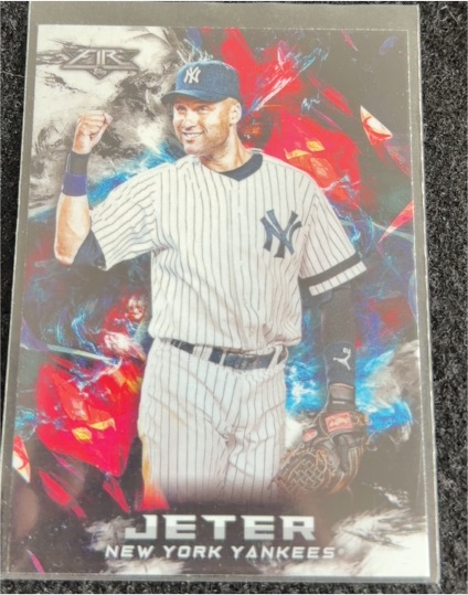 2018 Topps Fire #2 Derek Jeter — front