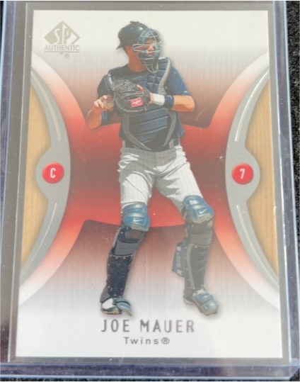 2007 Upper Deck SP Authentic #78 Joe Mauer — front