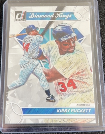 2023 Donruss Diamond Kings #15 Kirby Puckett — front