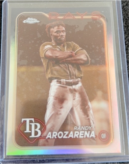 2024 Topps Chrome #153 Randy Arozarena — front