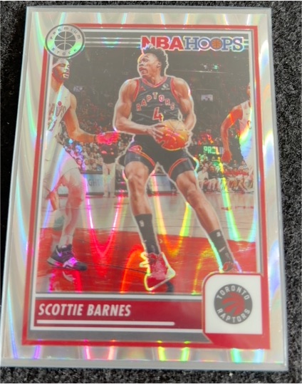 2023-24 Panini NBA Hoops Premium Stock #257 Scottie Barnes — front