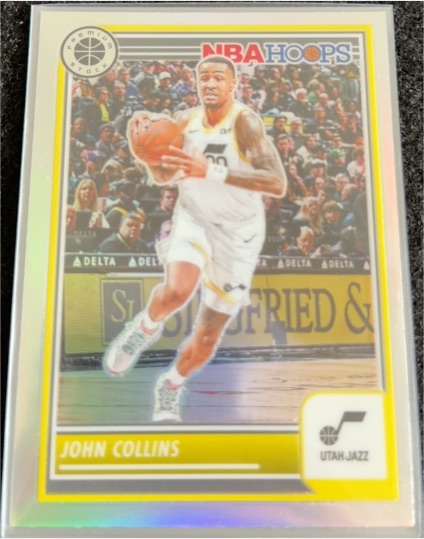 2023-24 Panini NBA Hoops Premium Stock #97 John Collins — front