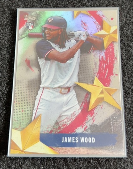 2025 Topps Stars of MLB #SMLB-18 James Wood — front